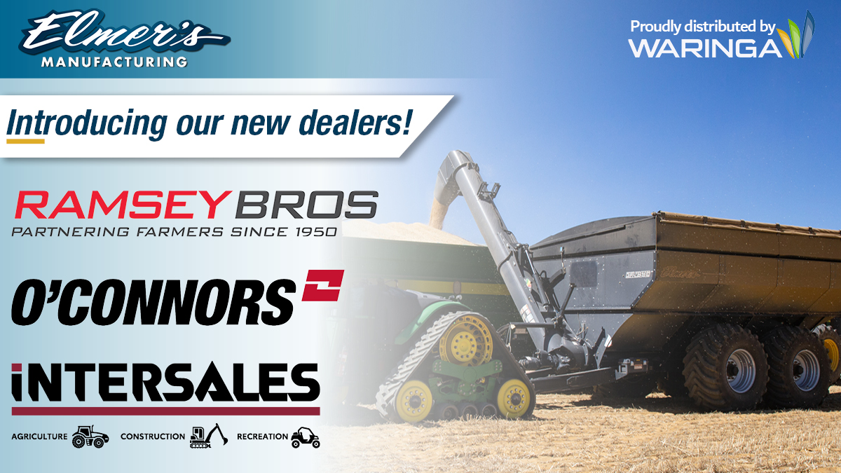 Waringa Expands Dealer Network for Elmer’s Haulmaster Chaser Bins