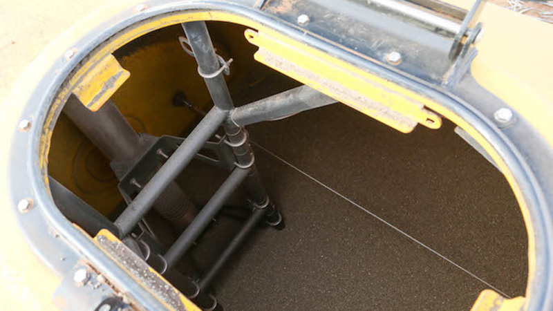 Air Cart Internal Access Ladder