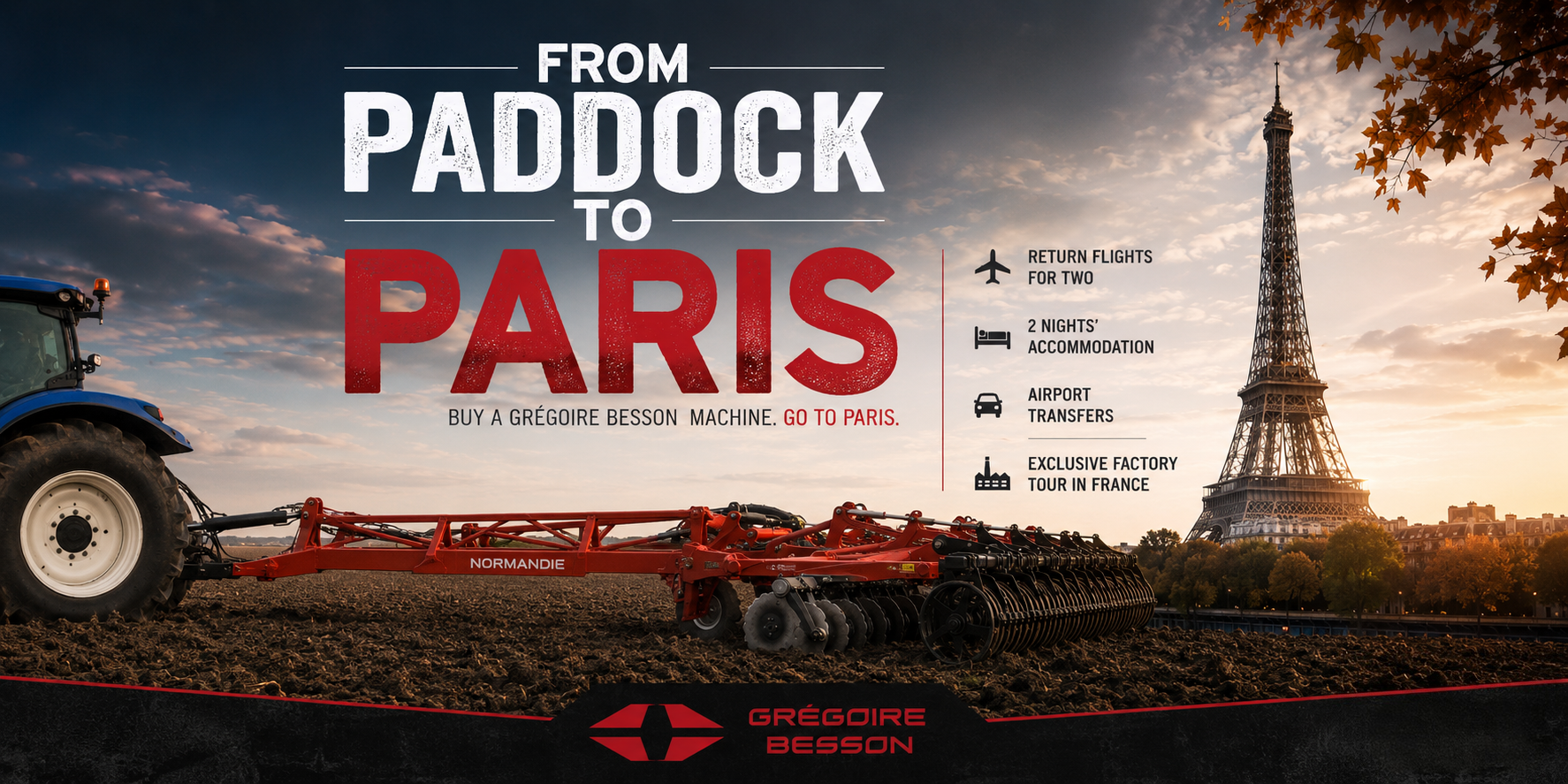 From Paddock to Paris Hero