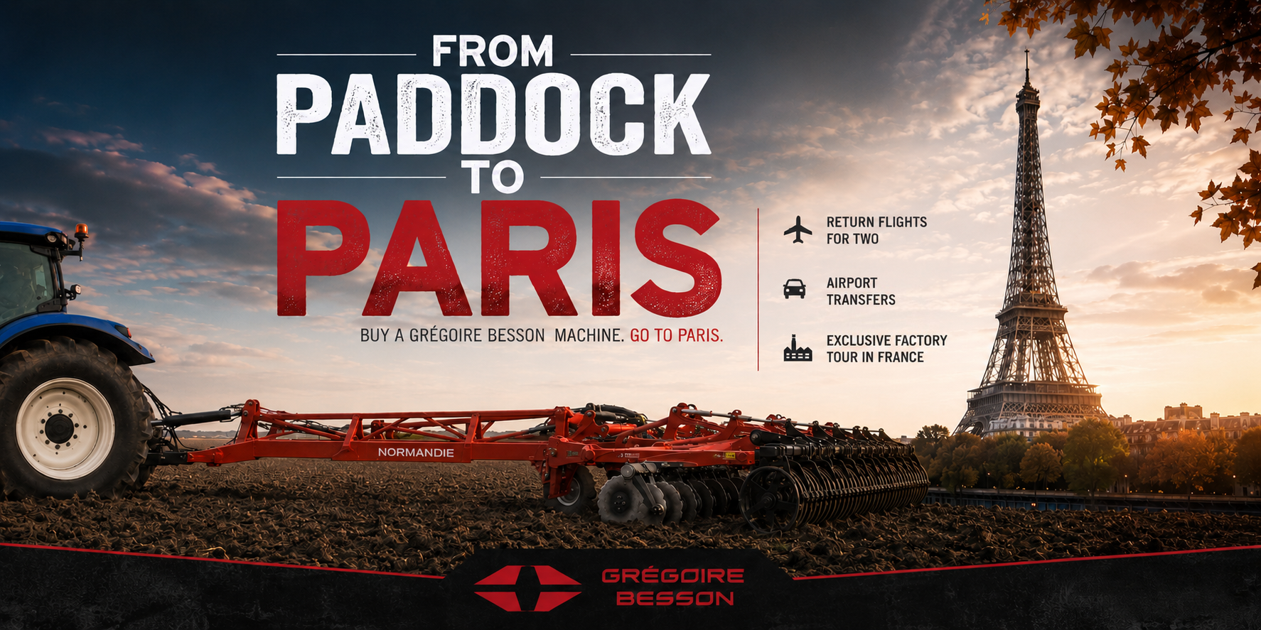 From Paddock to Paris Hero